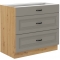 Szafka dolna 3 szuflady 80 D 3S PREMIUM BOX